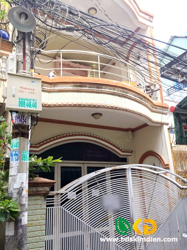 Bán nhà 1 lầu Quận 8 hẻm 125 đường Nguyễn Thị Tần Phường 2